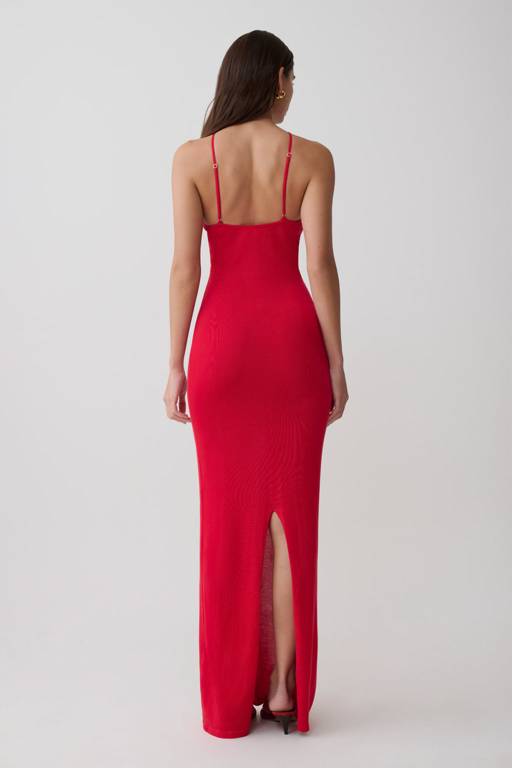 Ashtin Cross Front Knit Maxi Dress
