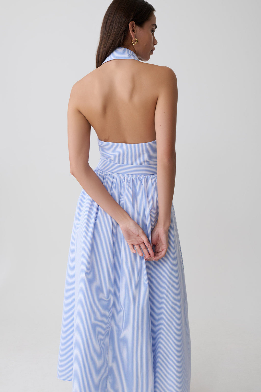 Cindy Collared Midi Dress