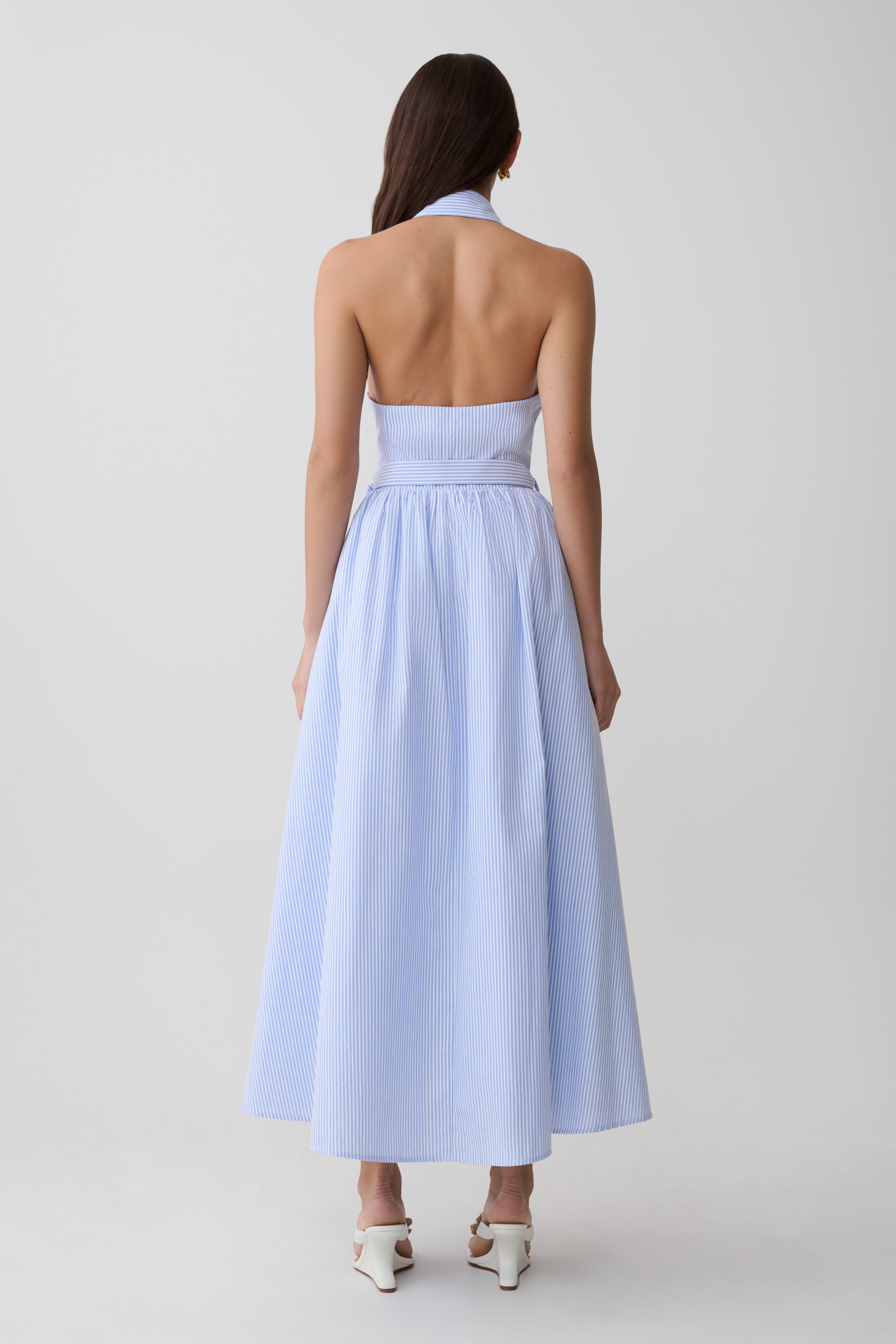Cindy Collared Midi Dress
