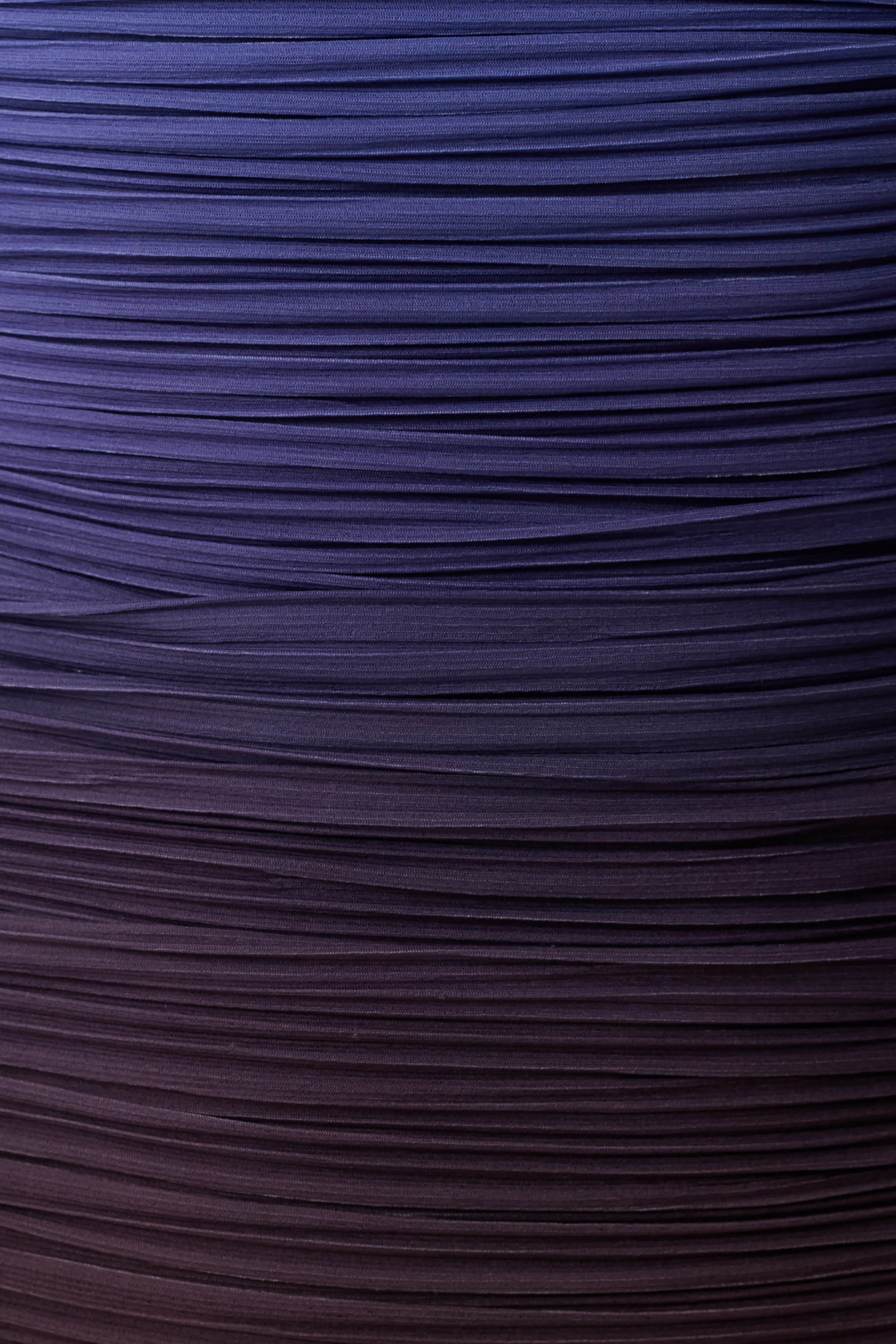 Azizi Pleated Halter Midi Dress