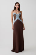 Bray Knit & Lace Maxi Dress
