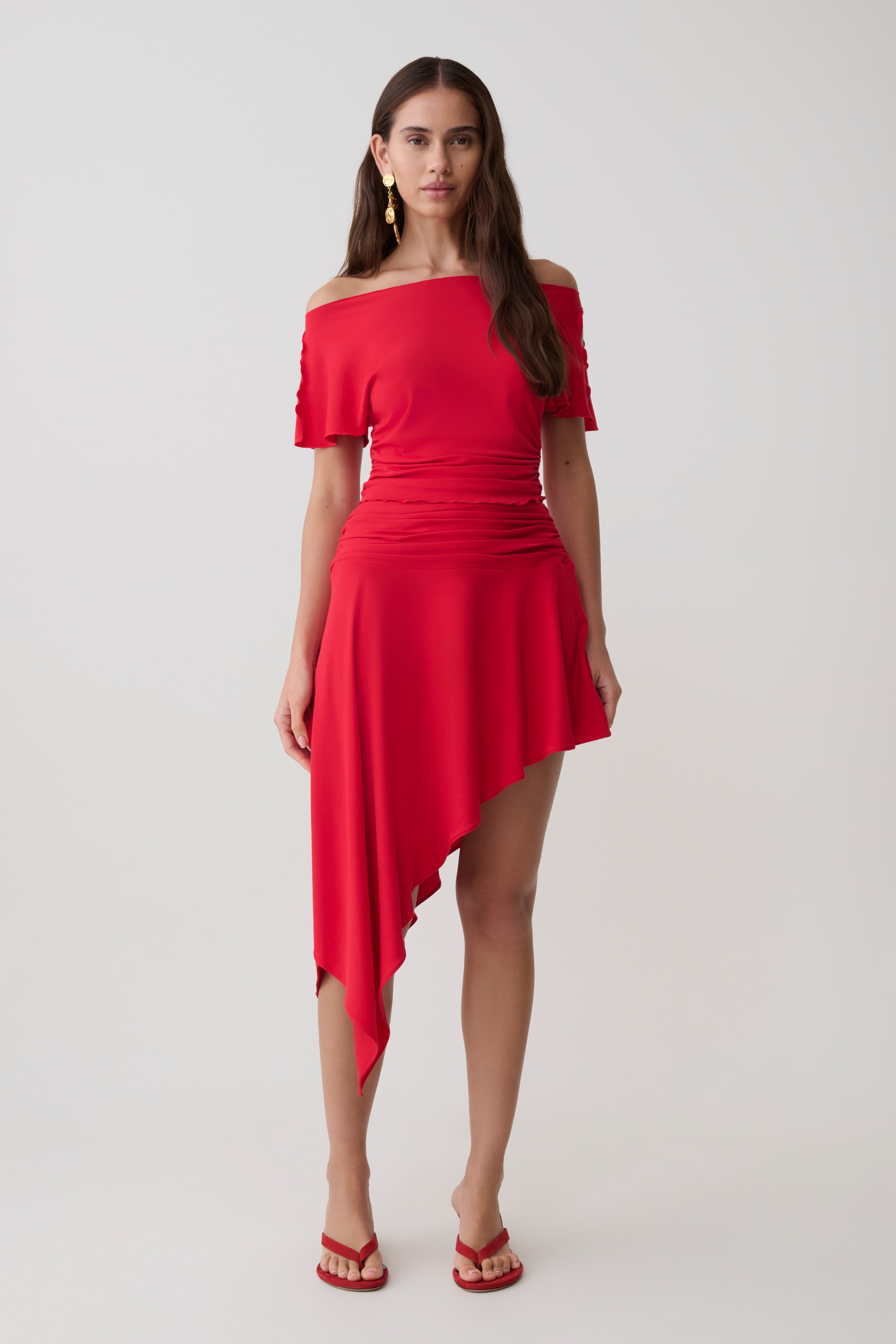 Talise Modal Hankie Midi Skirt