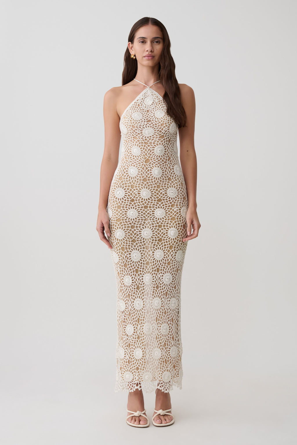 Sam Halter Hand Crochet Maxi Dress
