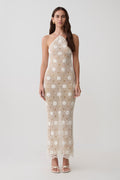 Sam Halter Hand Crochet Maxi Dress