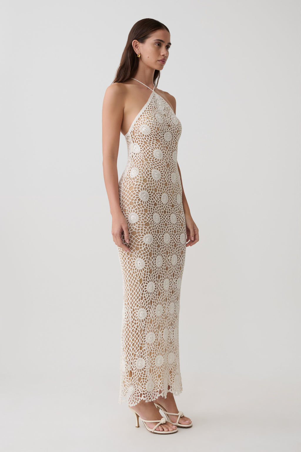 Sam Halter Hand Crochet Maxi Dress