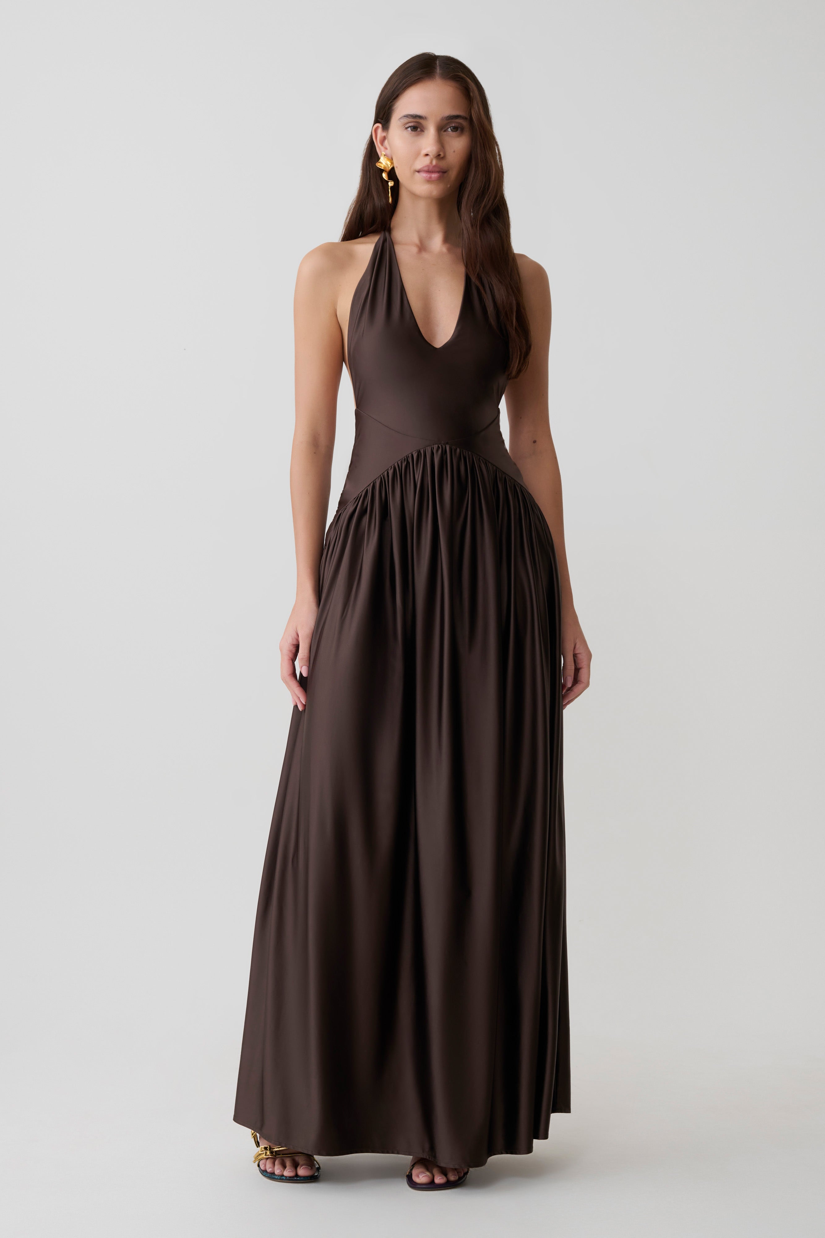 Cypress Halter Maxi Dress