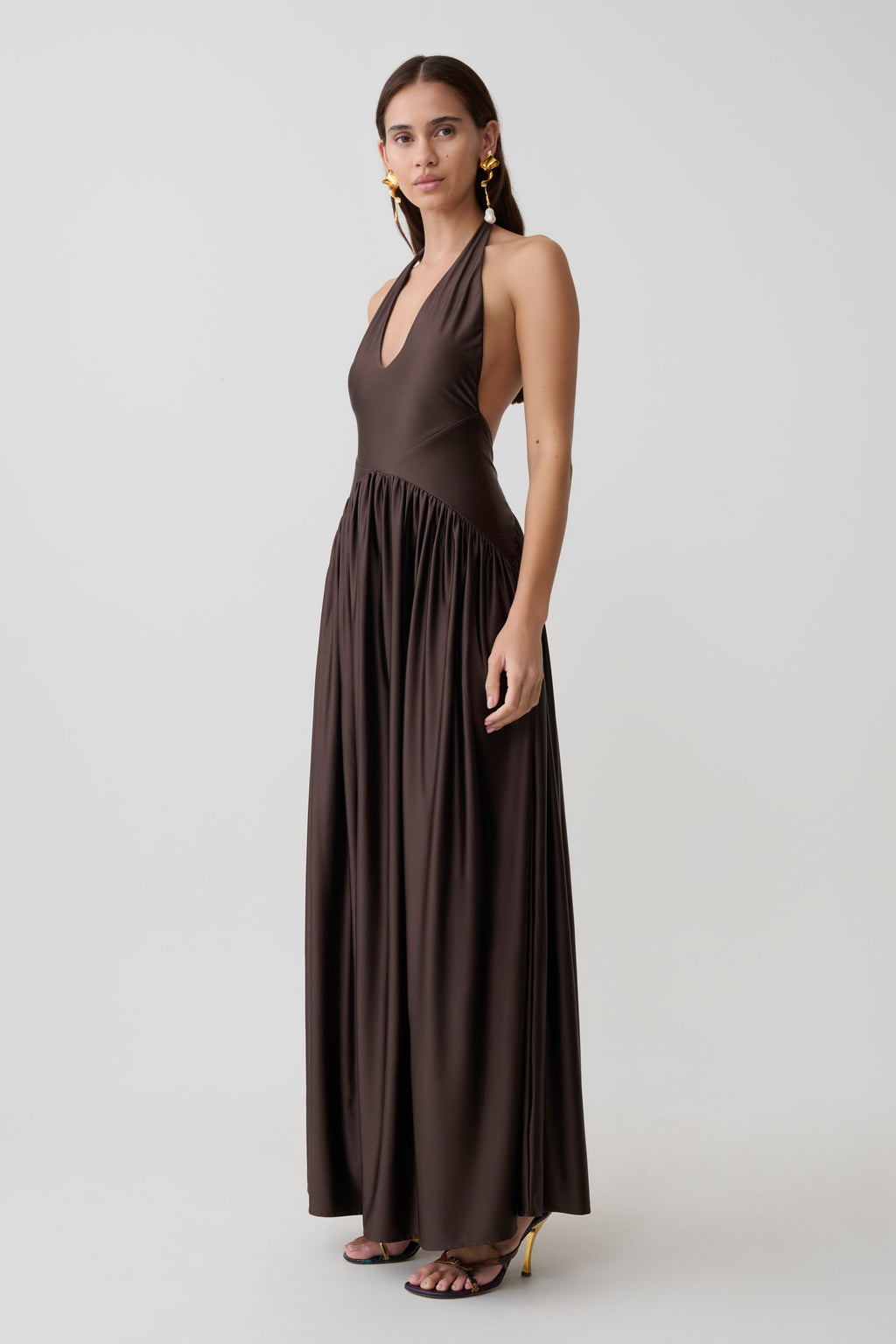 Cypress Halter Maxi Dress