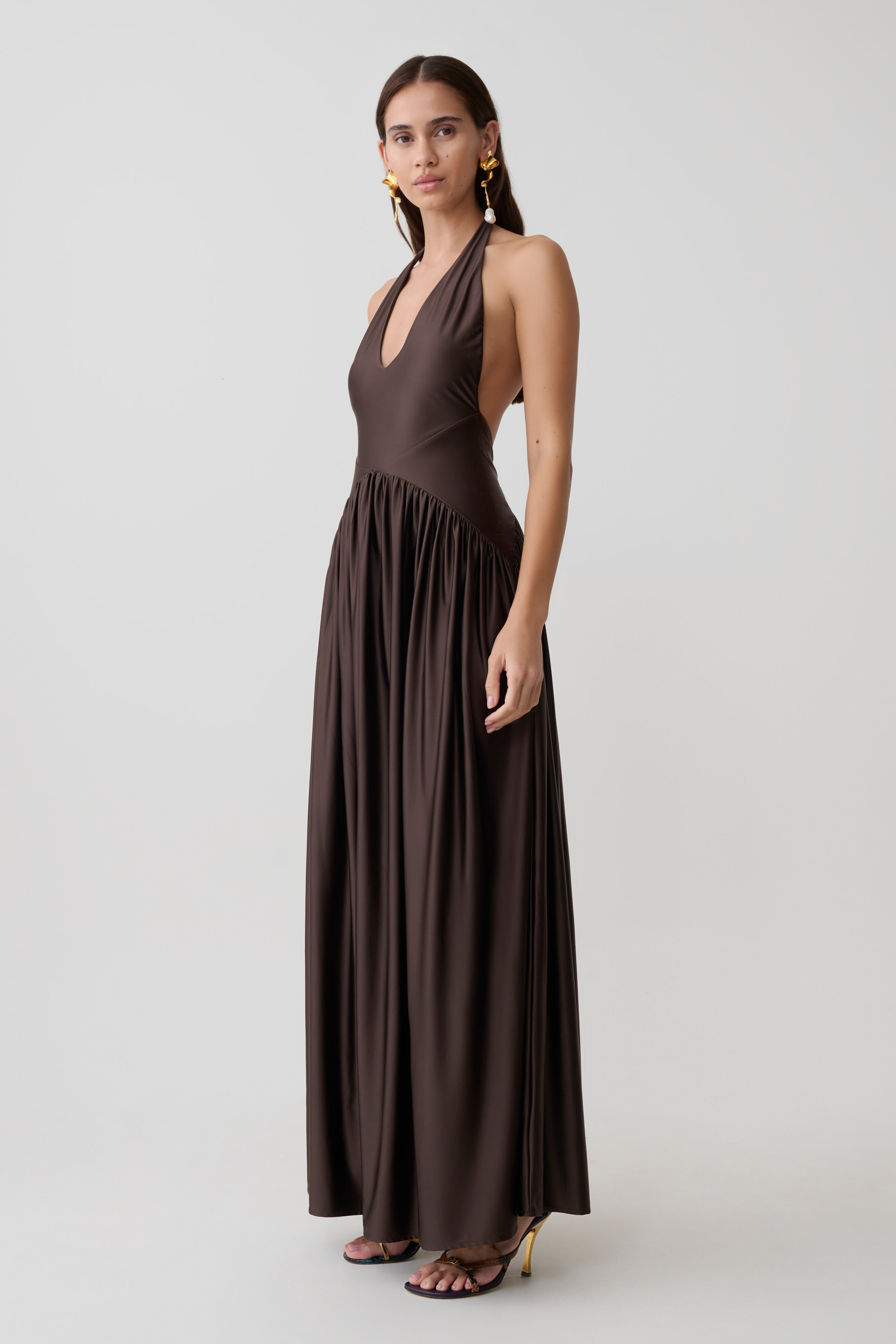 Cypress Halter Maxi Dress