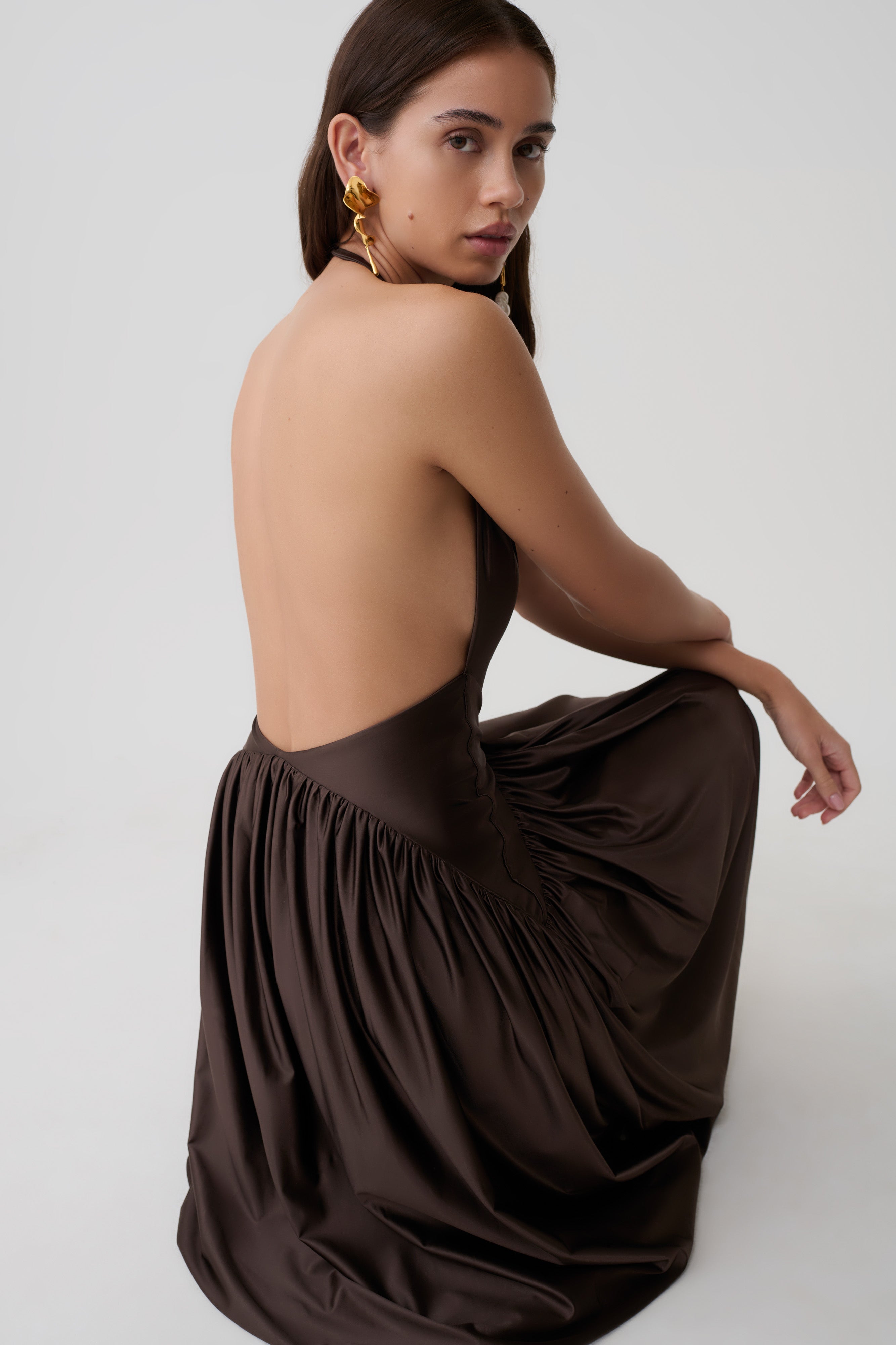 Cypress Halter Maxi Dress