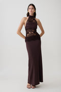 Tessie Knit & Crochet Maxi Dress
