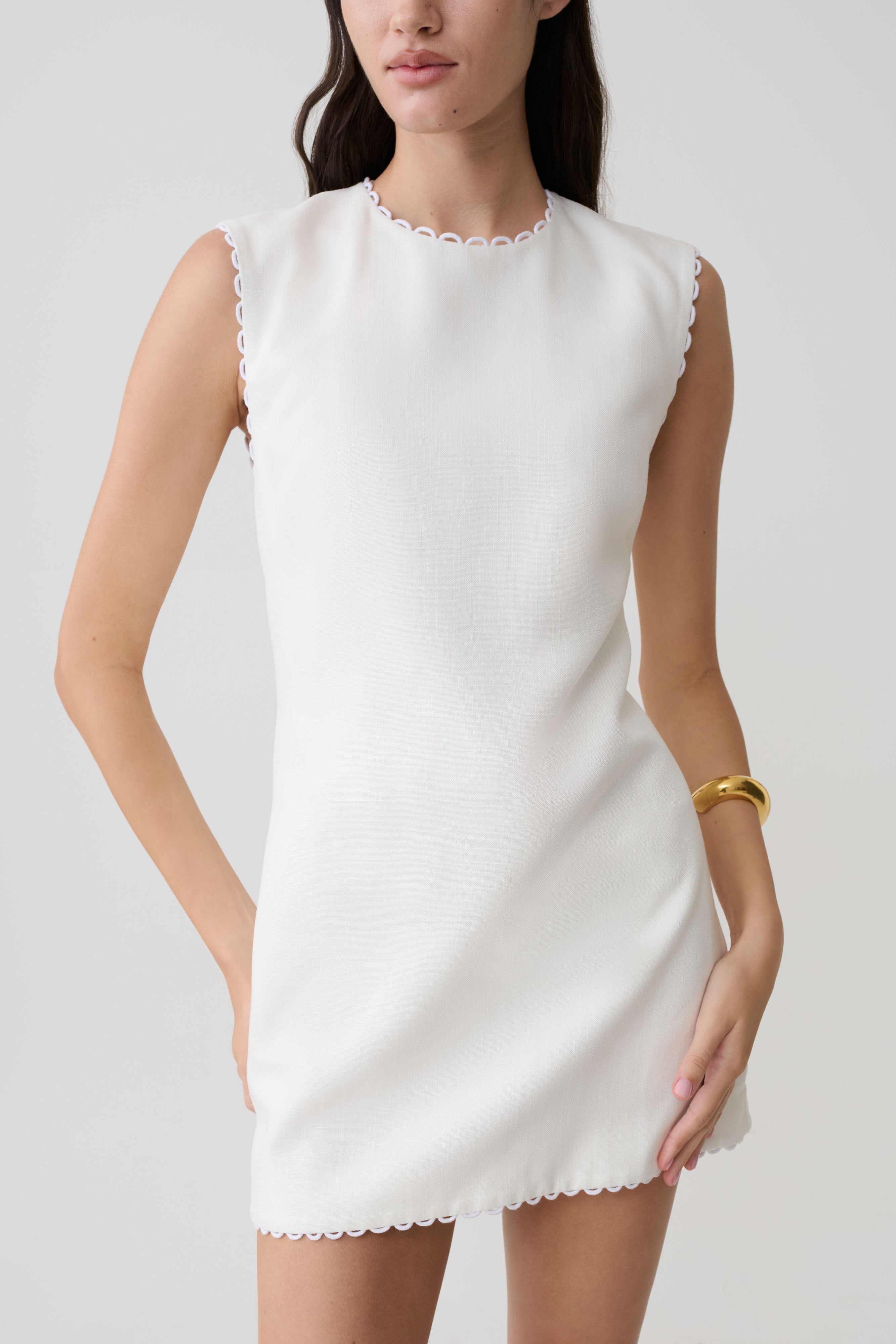 Antonella Linen Mini Dress