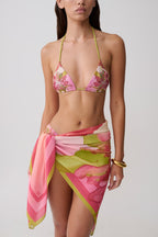 Nena Printed Sarong in Camillea Flower Print – Chic&Drifts
