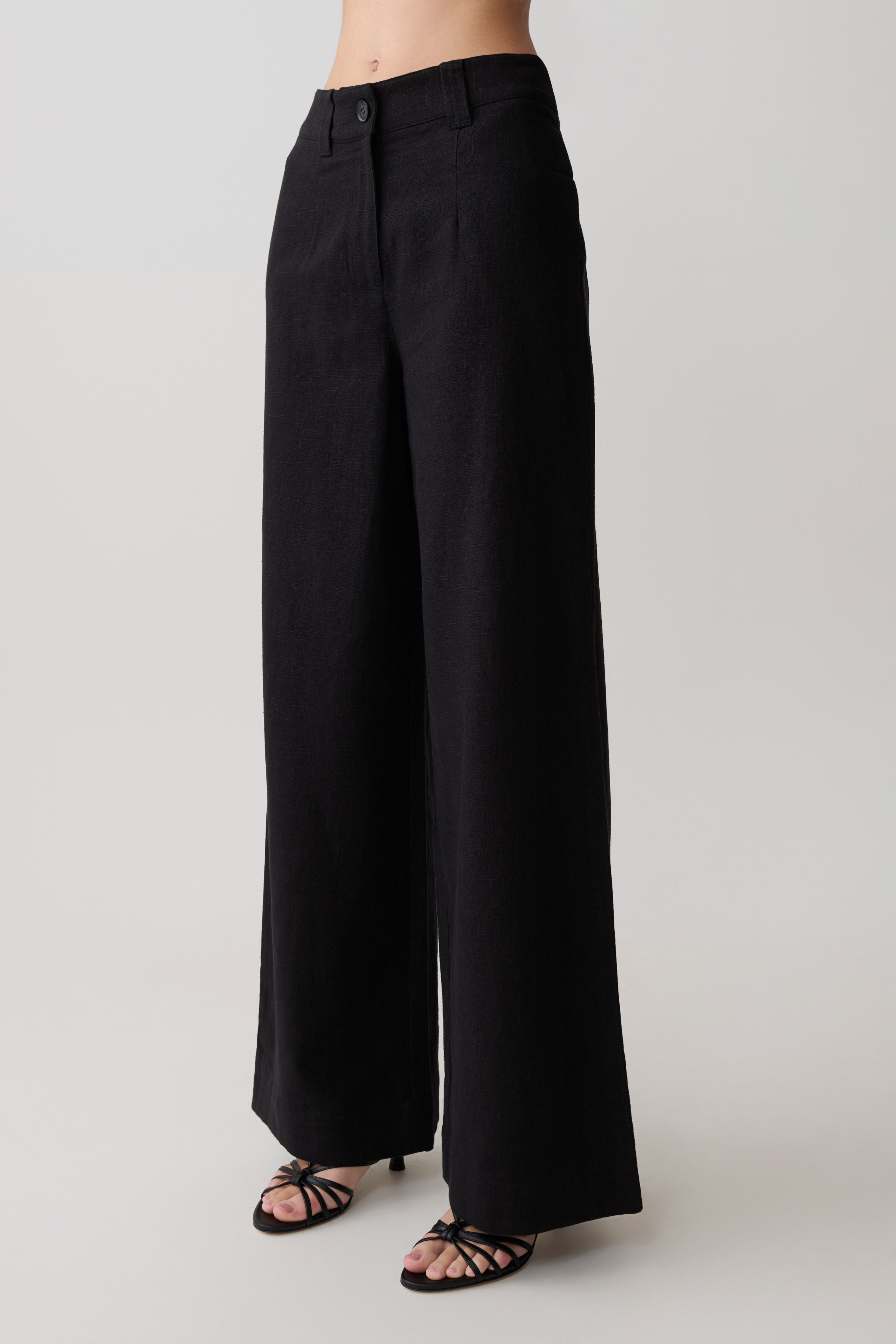 Brielle Straight Leg Pant in Black – Chic&Drifts