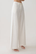 Brielle Straight Leg Pant in White – Chic&Drifts