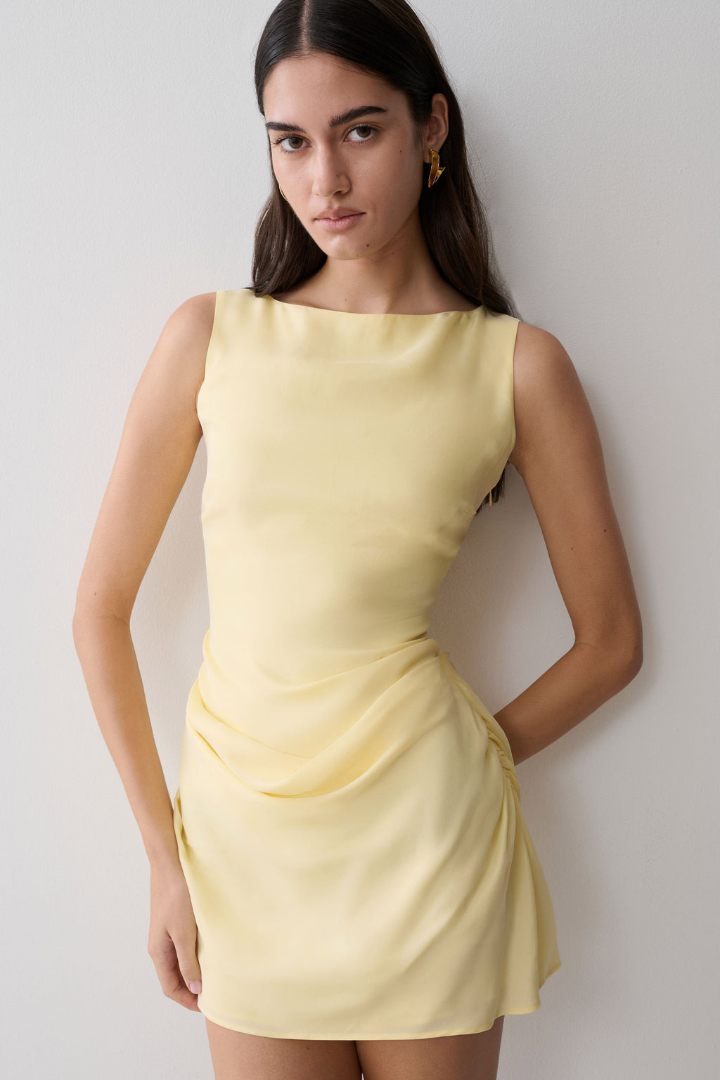 Bexley Draped Mini Dress