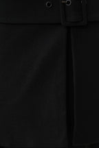 Daisy Wrap Skirt Straight Leg Pants in Black – Chic&Drifts