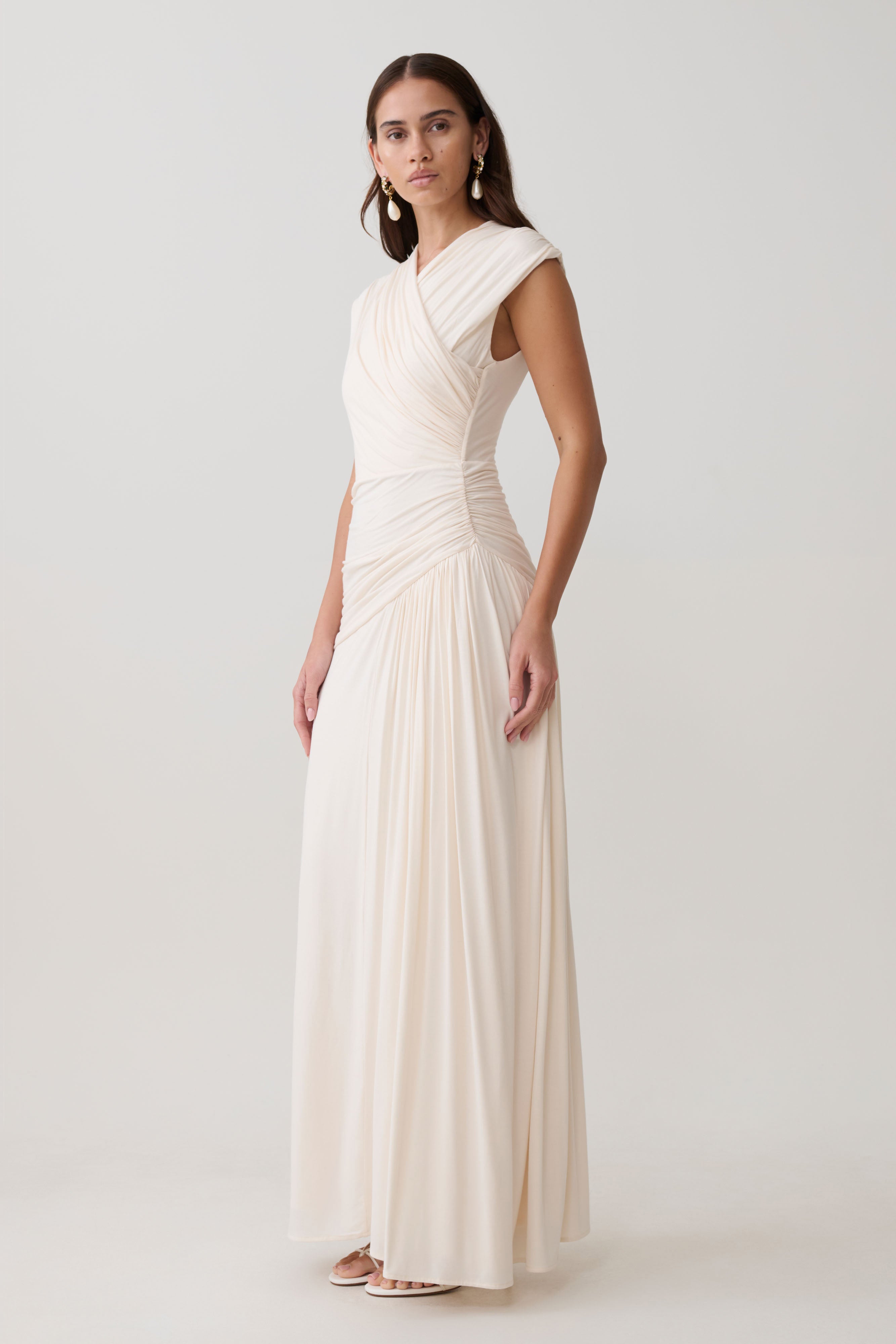 Winslow Cross Over Modal Maxi Dress