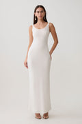 Gwenaelle Scoop Neck Jersey Maxi Dress