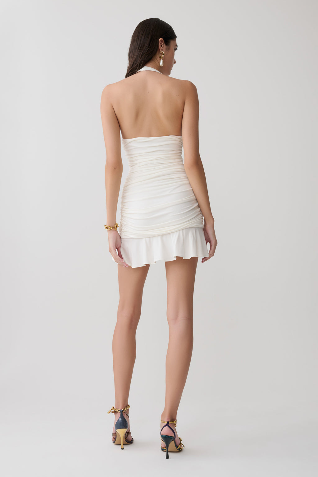 Peregrine Modal Halter Mini Dress