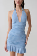 Peregrine Modal Halter Mini Dress