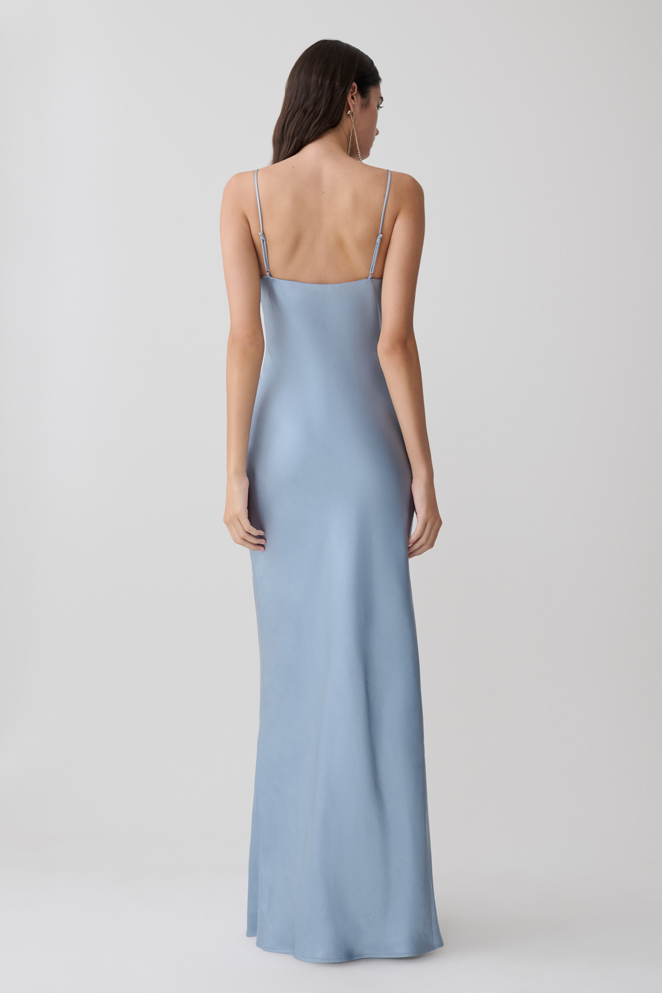 Martinne Chiffon Cape Maxi Dress