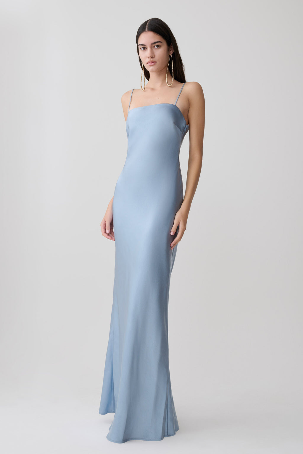 Martinne Chiffon Cape Maxi Dress