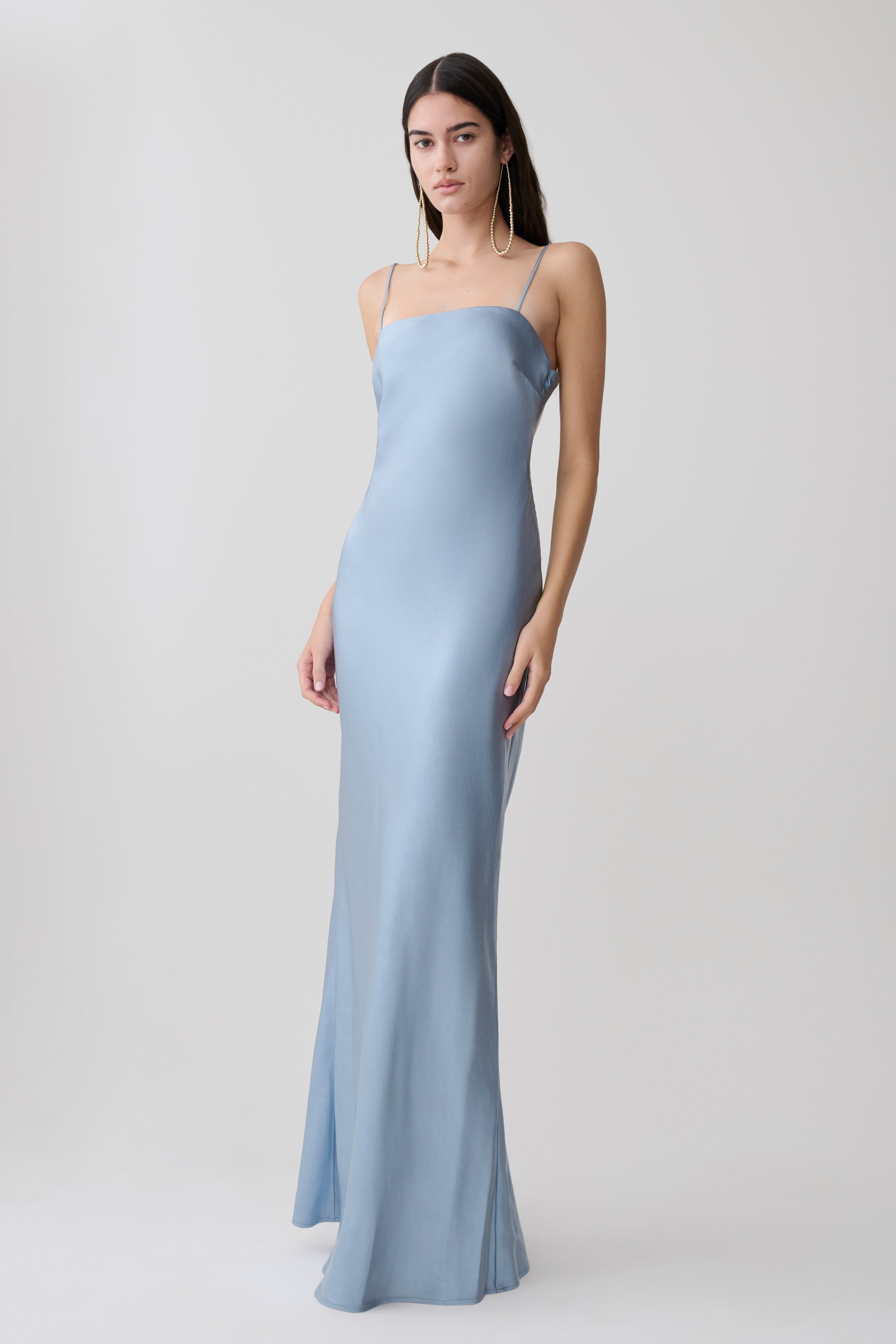 Martinne Chiffon Cape Maxi Dress