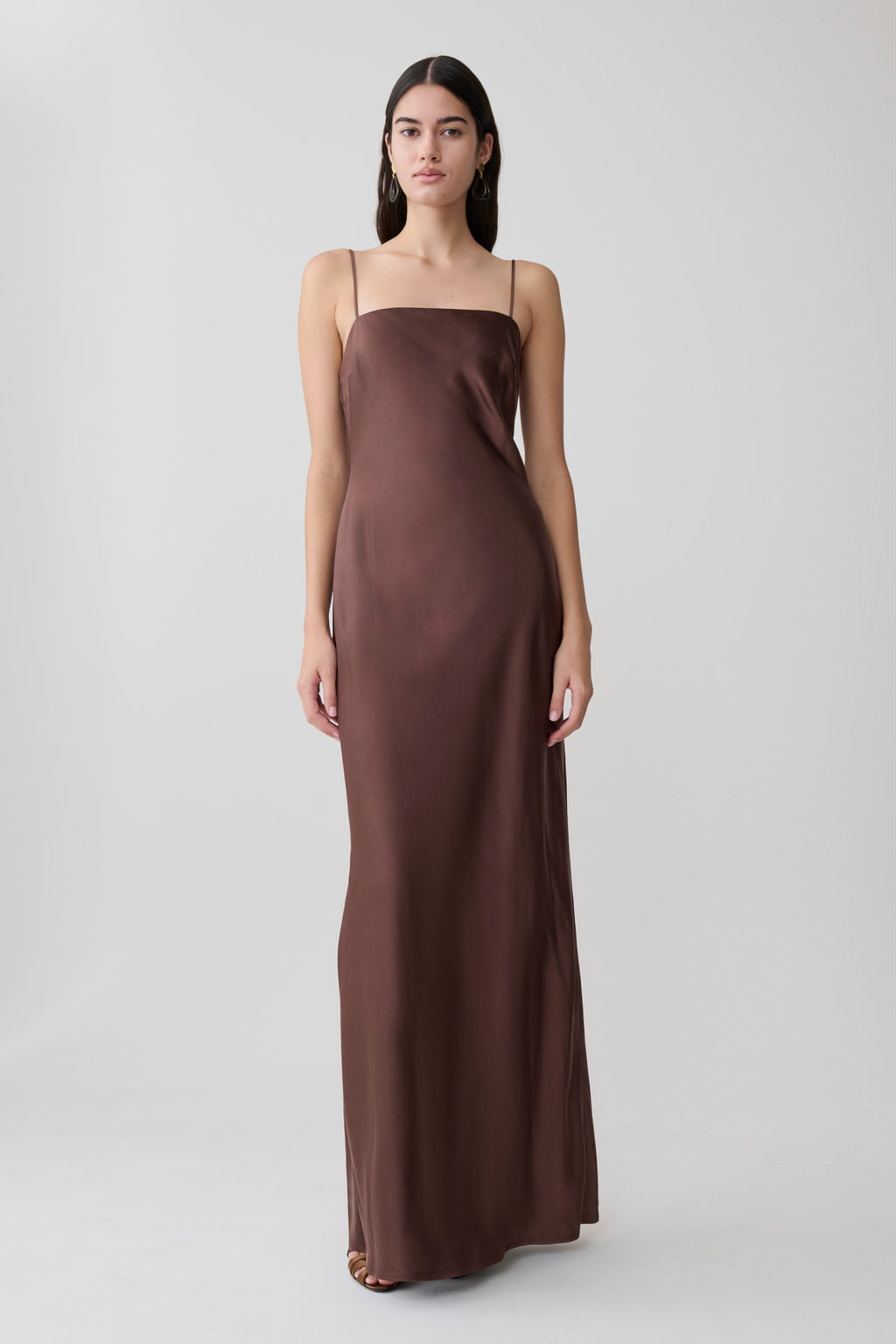 Martinne Chiffon Cape Maxi Dress