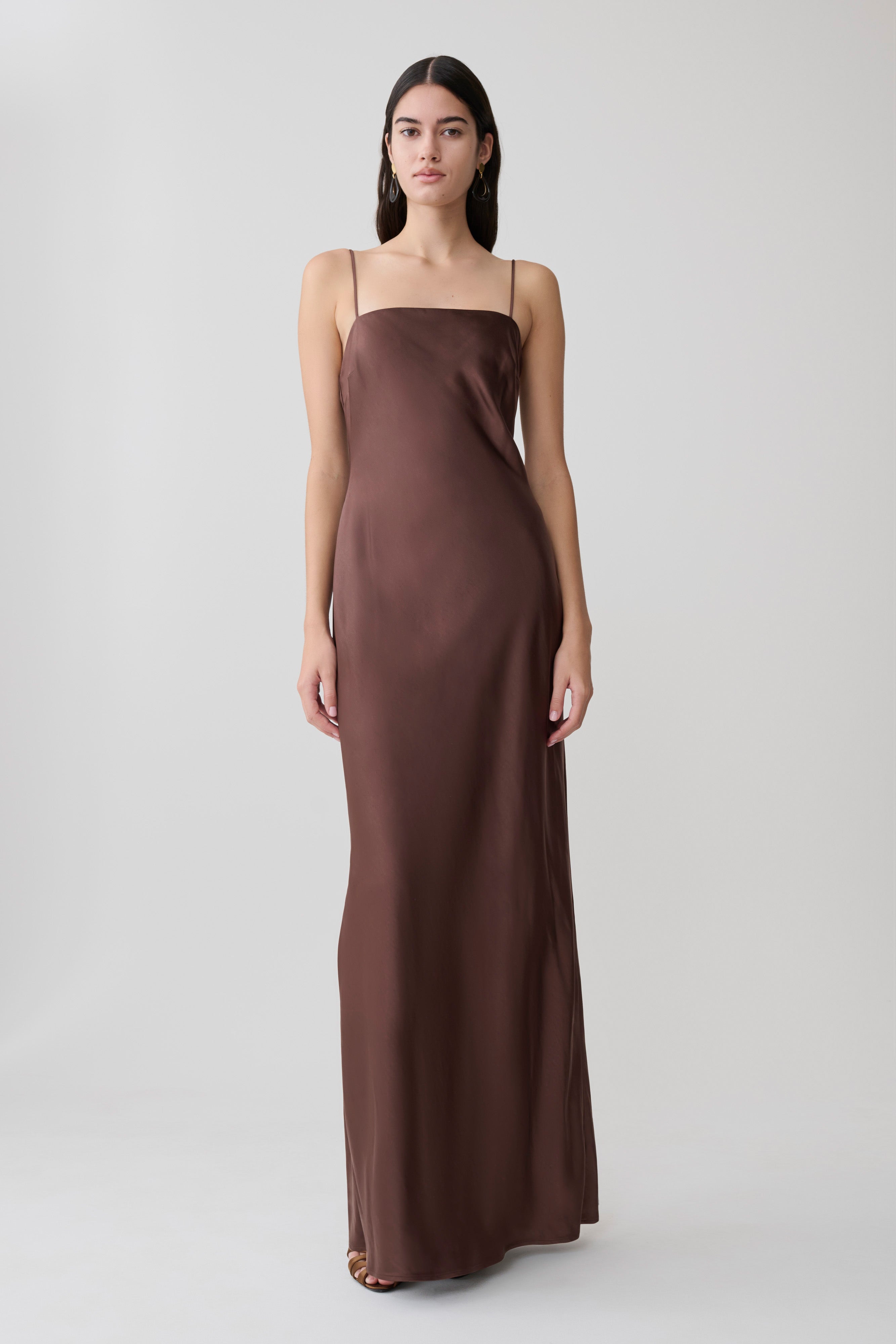 Martinne Chiffon Cape Maxi Dress