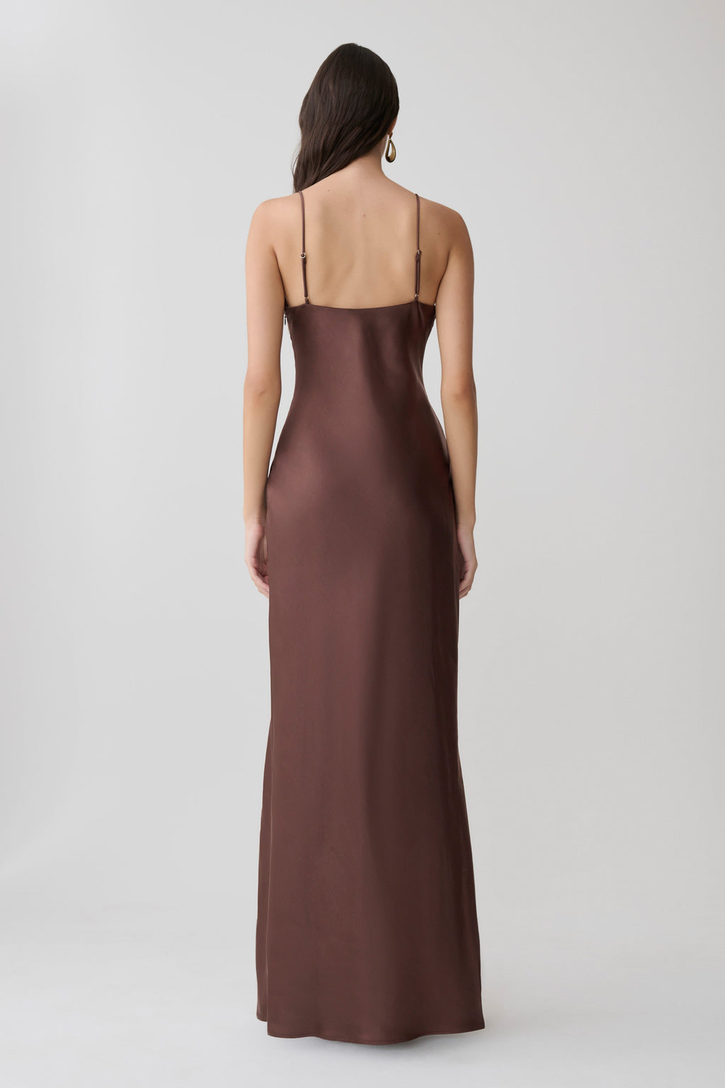 Martinne Chiffon Cape Maxi Dress