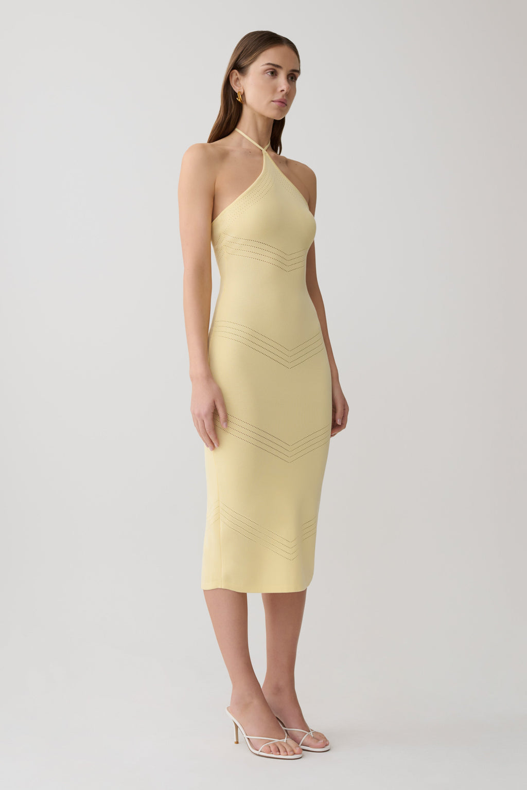 Penny Pointelle Midi Dress