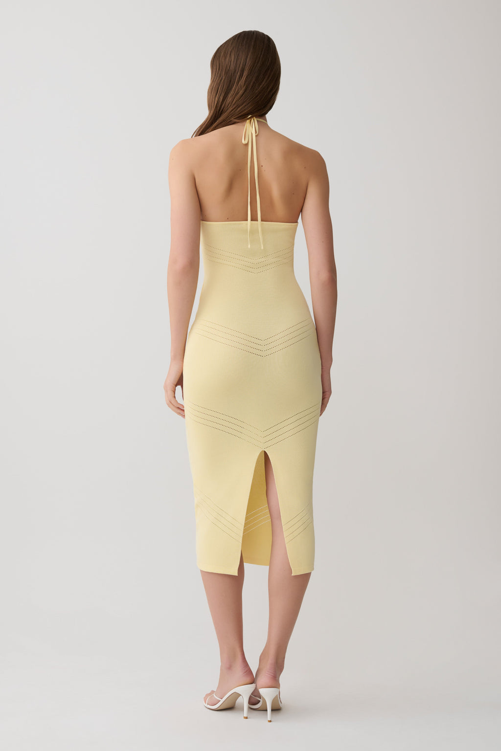 Penny Pointelle Midi Dress