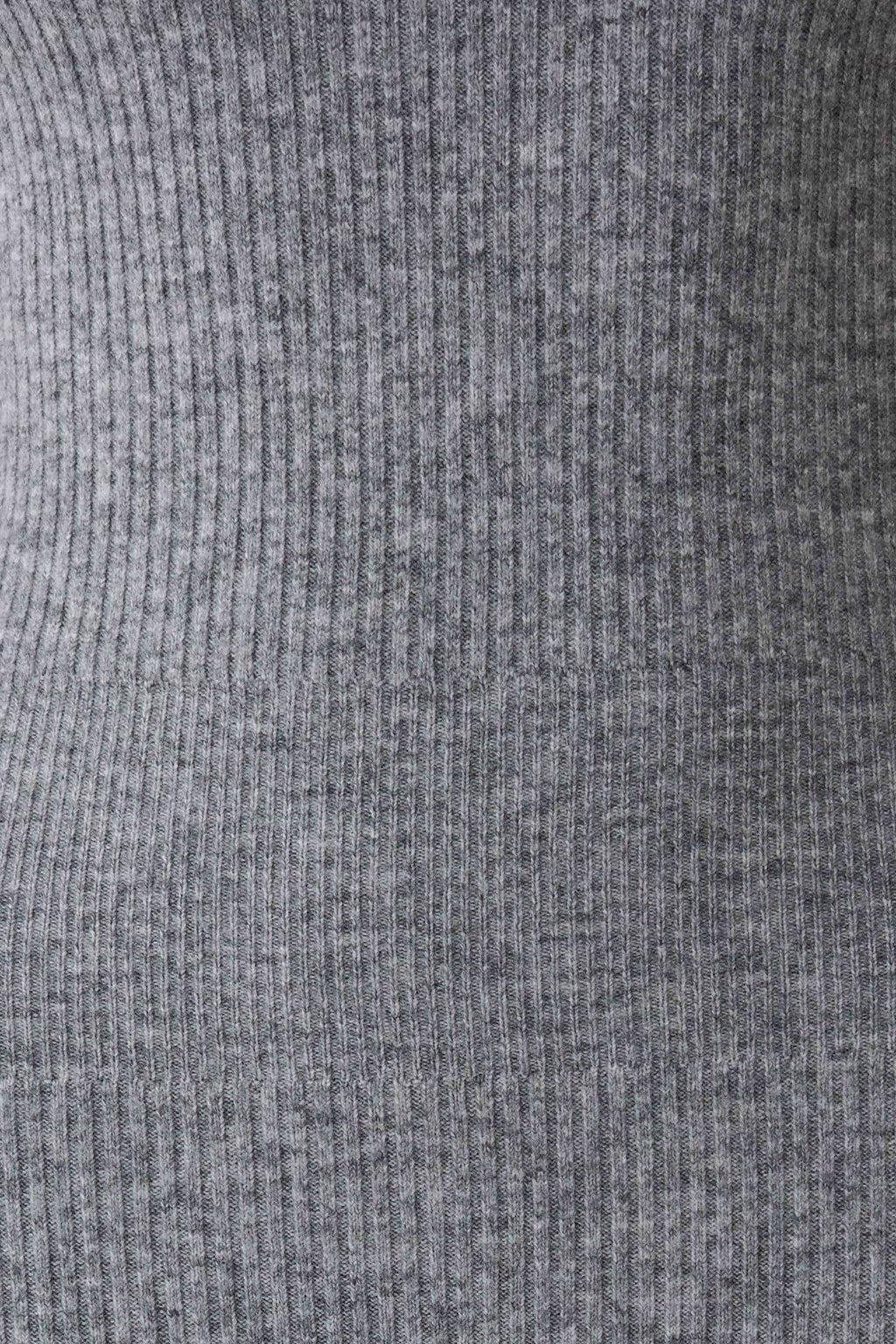Goldie High Neck Knit Midi Dress in Grey Marle – Chic&Drifts
