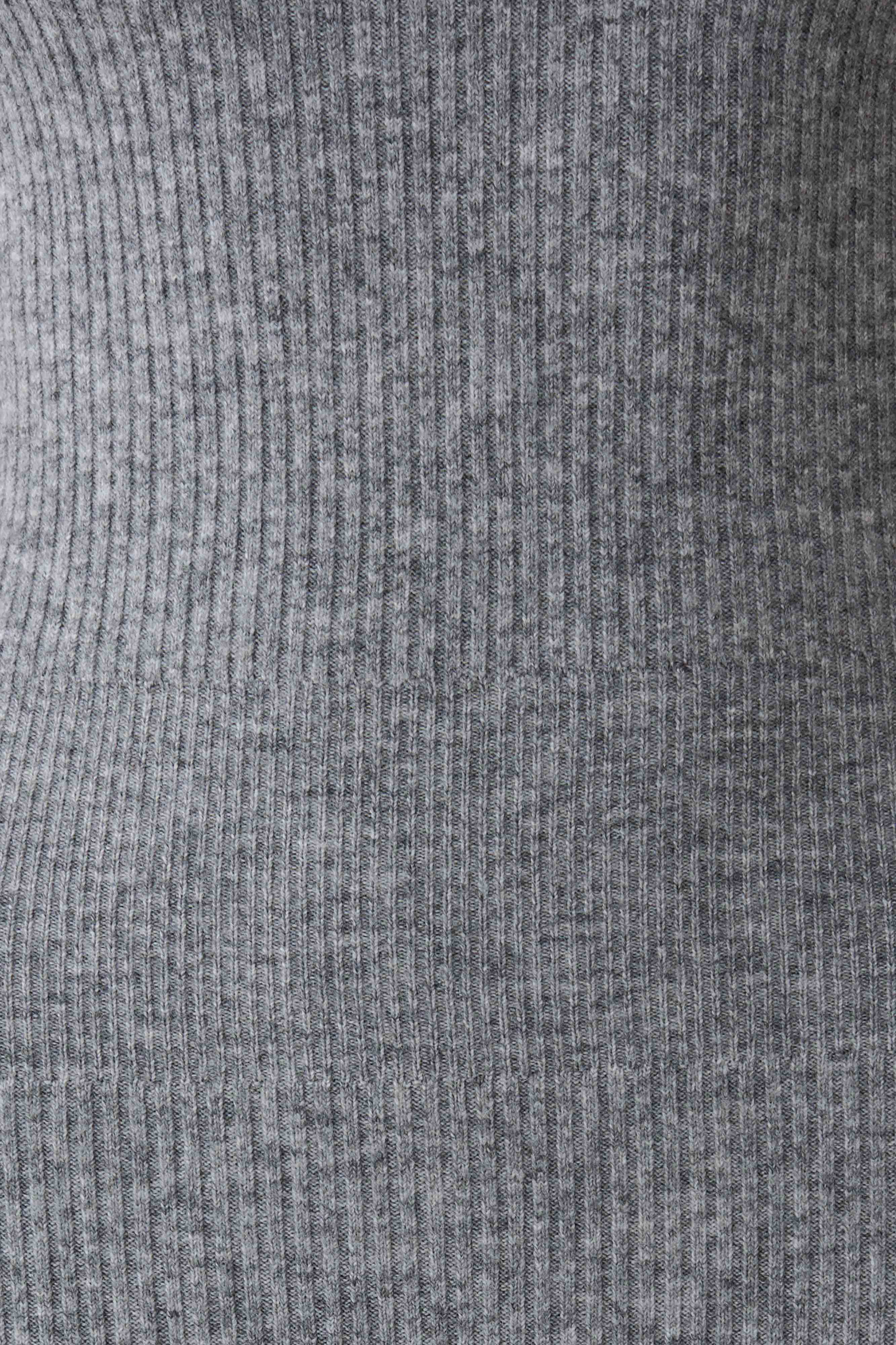 Goldie High Neck Knit Midi Dress in Grey Marle – Chic&Drifts