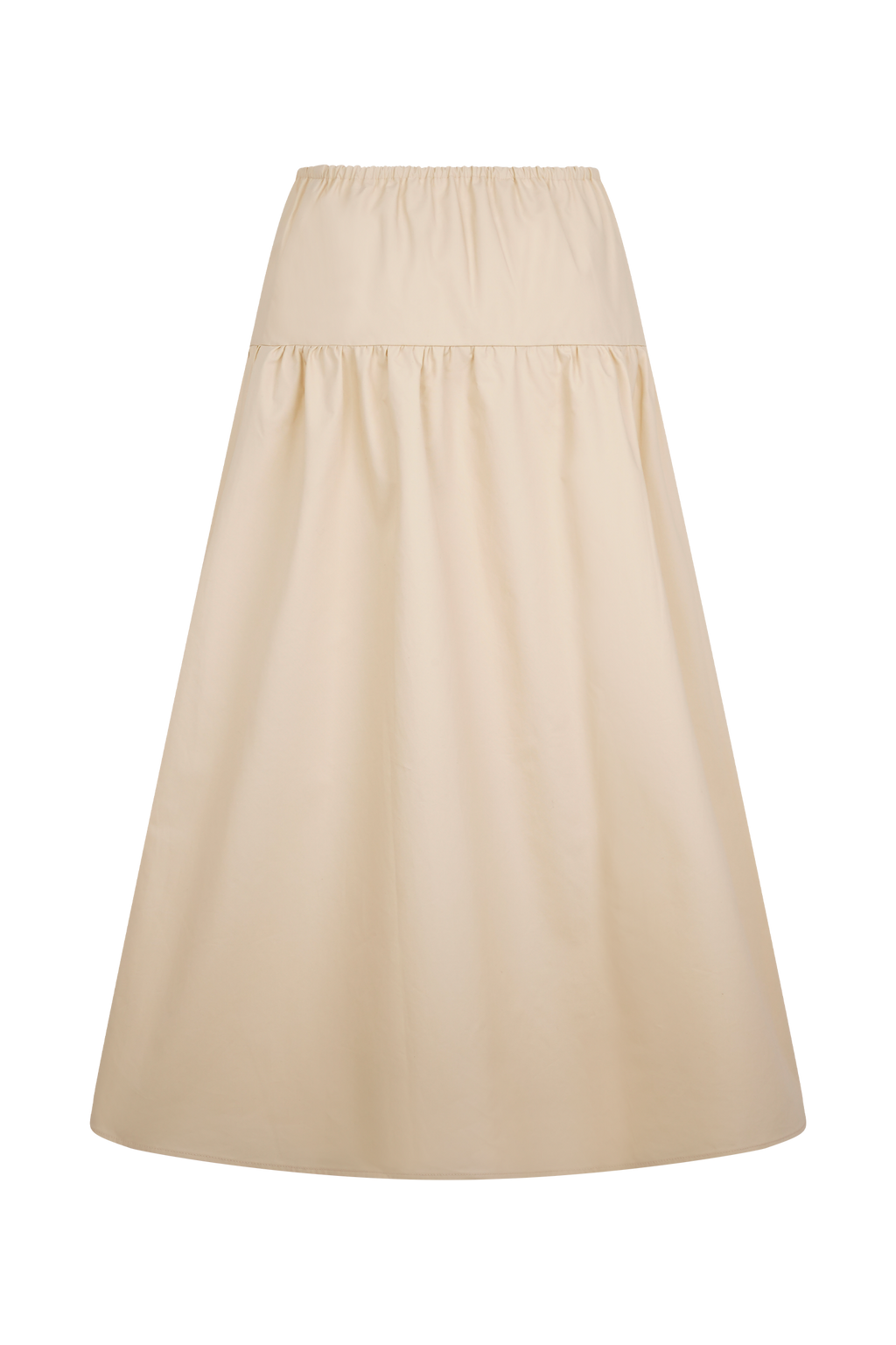 Amirah Midi Skirt in Nude – Chic&Drifts