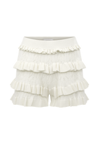 Amy Pointelle Knit Frill Bloomers in Ivory – Chic&Drifts
