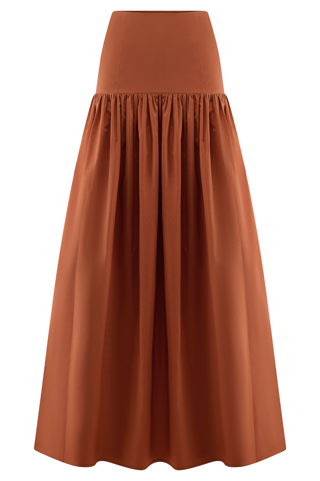 Autumn Maxi Skirt in Burnt Orange – Chic&Drifts