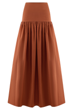 Autumn Maxi Skirt in Burnt Orange – Chic&Drifts