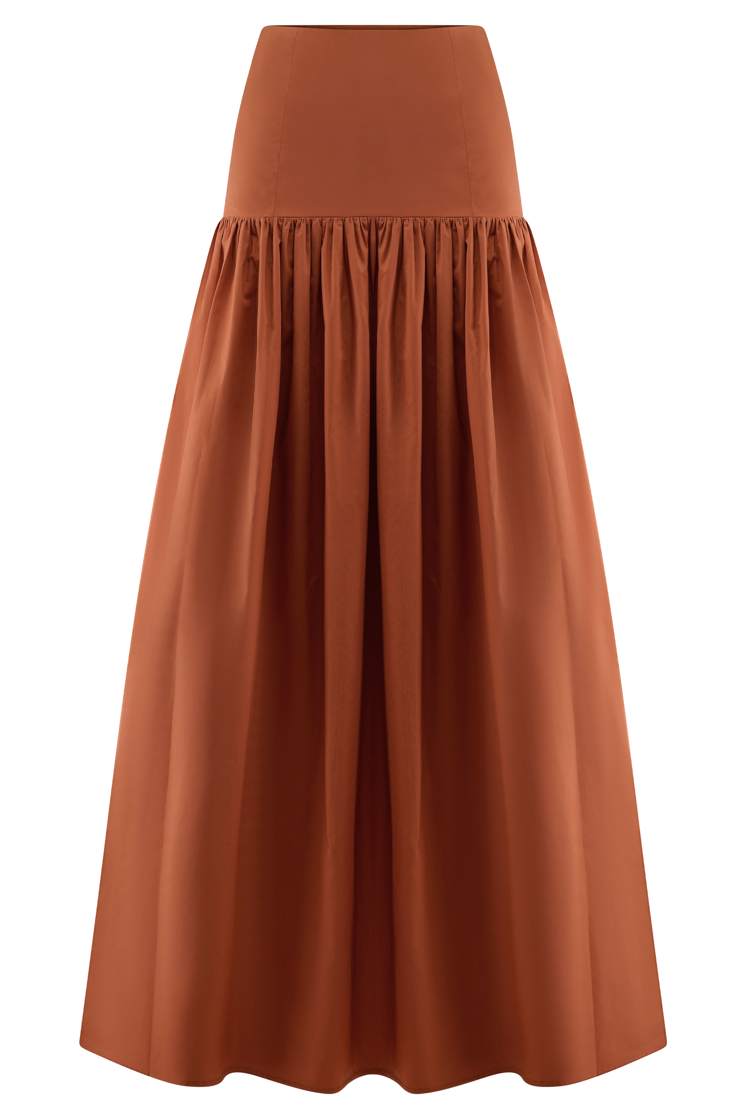 Autumn Maxi Skirt in Burnt Orange – Chic&Drifts