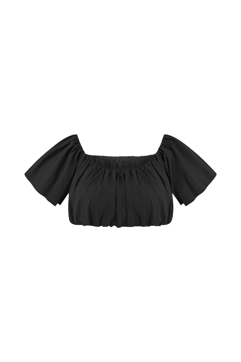 Autumn Off Shoulder Bubble Top in Black – Chic&Drifts