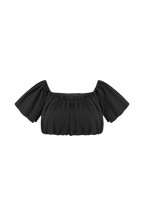 Autumn Off Shoulder Bubble Top in Black – Chic&Drifts