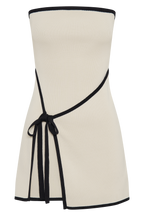 Rian Strapless Knit Mini Dress in Cream – Chic&Drifts