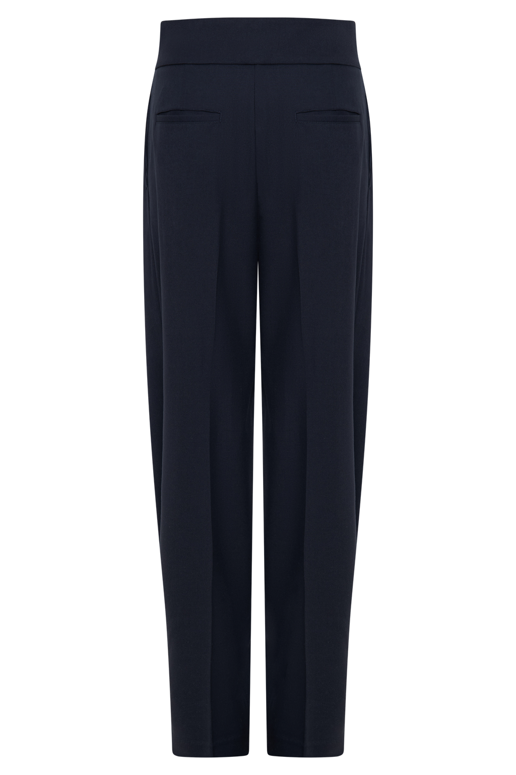 Penelope Pleated High Waisted Pants in Dark Navy – Chic&Drifts