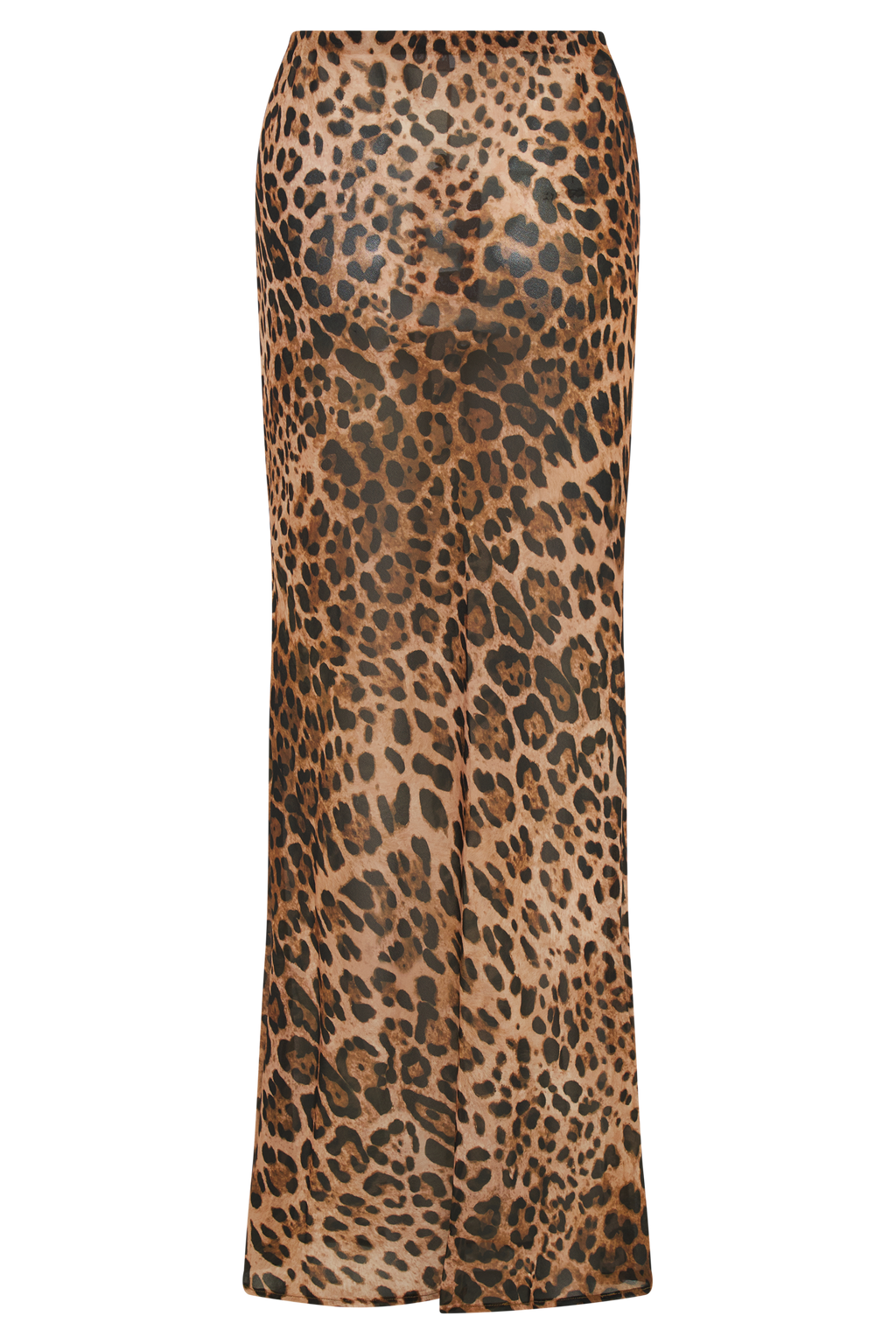 Yvonne Chiffon Maxi Skirt in Leopard Print – Chic&Drifts