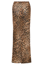 Yvonne Chiffon Maxi Skirt in Leopard Print – Chic&Drifts