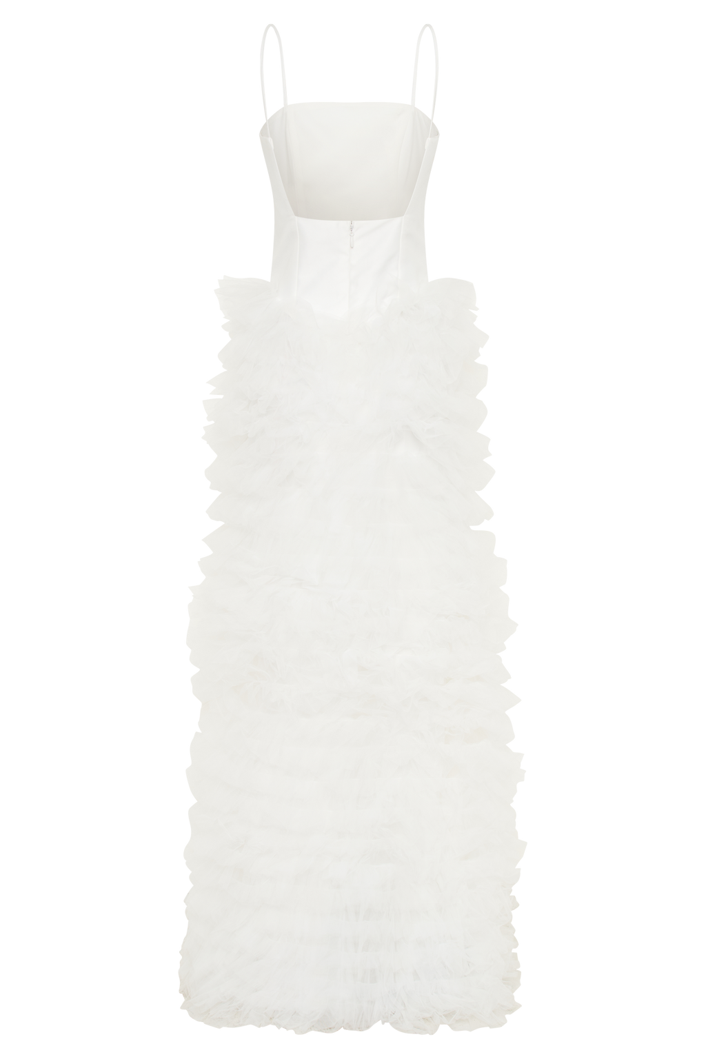 Magnolia Tiered Ruffle Maxi Dress in Ivory – Chic&Drifts