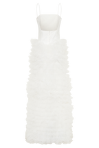 Magnolia Tiered Ruffle Maxi Dress in Ivory – Chic&Drifts