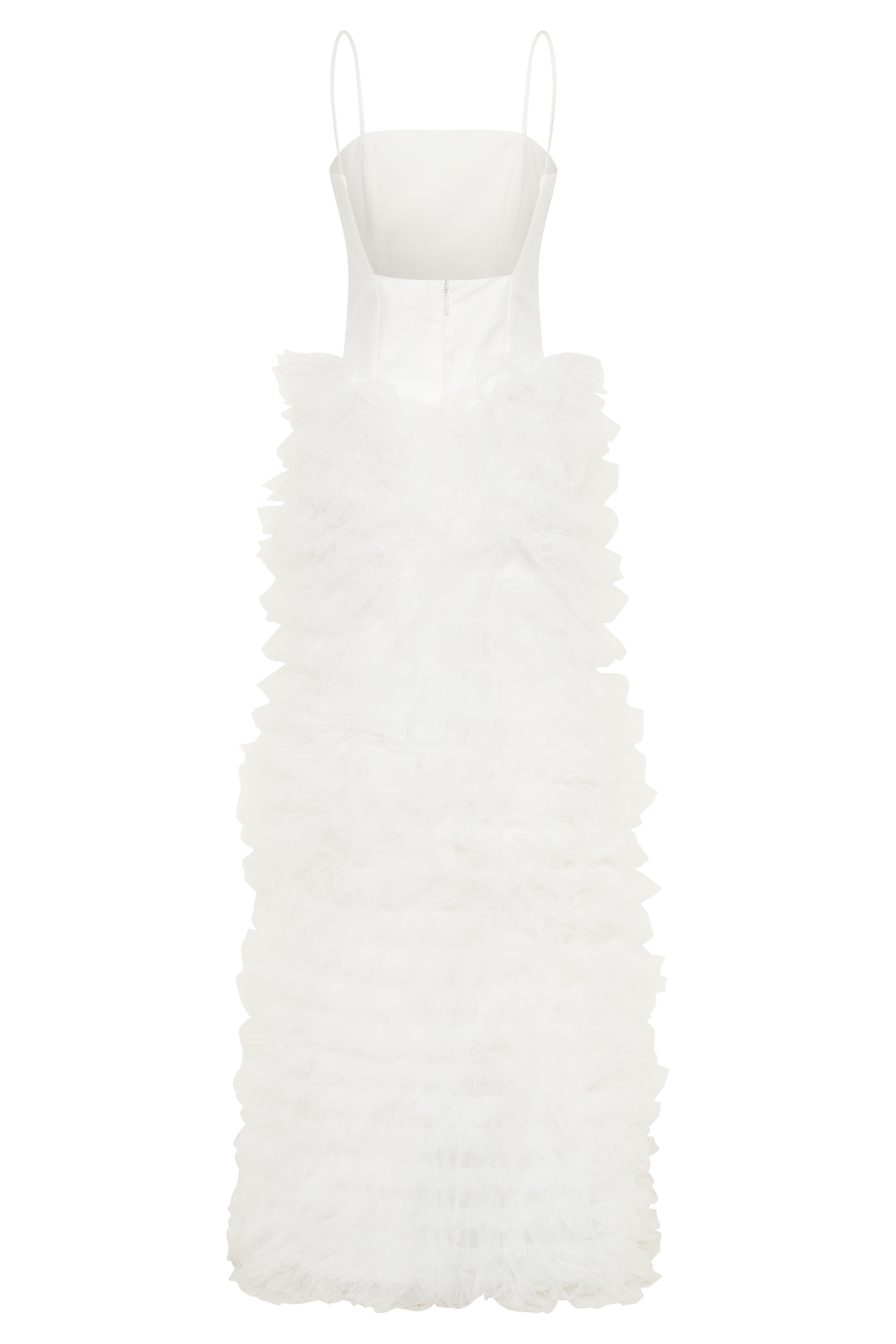 Magnolia Tiered Ruffle Maxi Dress in Ivory – Chic&Drifts