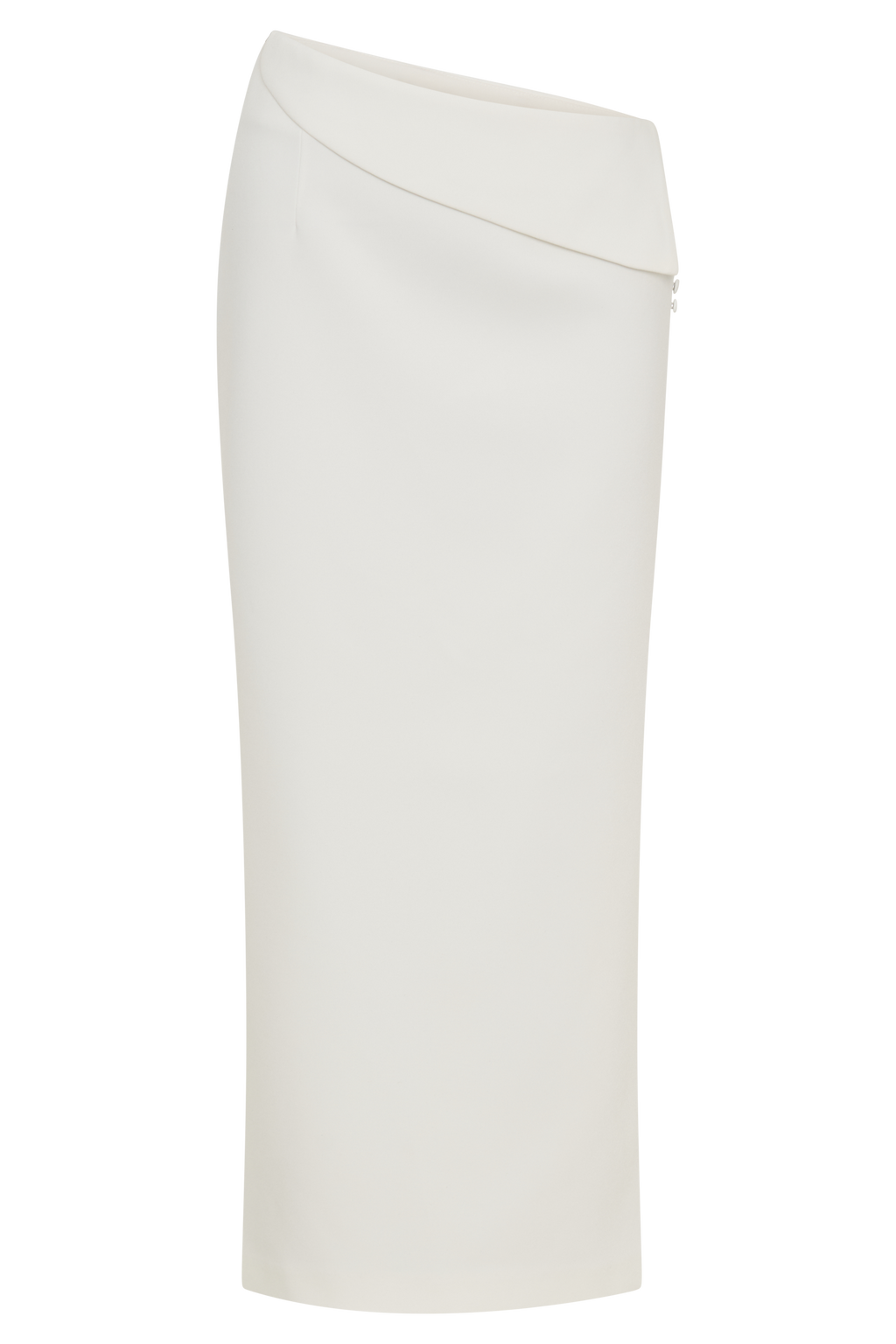 Astrid Suiting Midi Skirt in White – Chic&Drifts