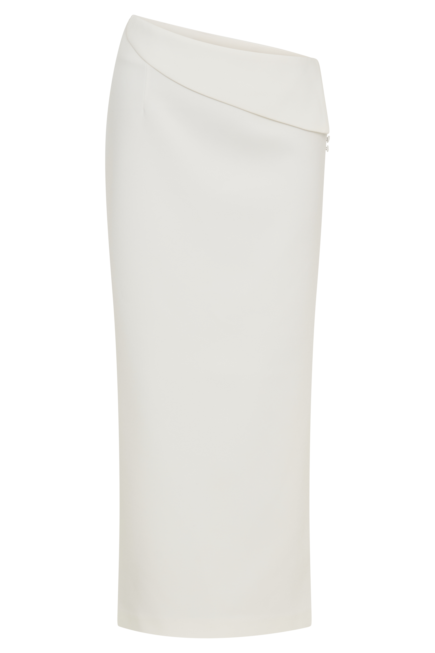 Astrid Suiting Midi Skirt in White – Chic&Drifts